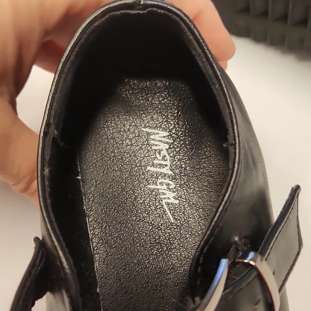 Nasty Gal Mary Jane Shoes Size 39 Black Platform